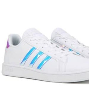 Adidas Grand Court Iridescent Sneakers Womens 7